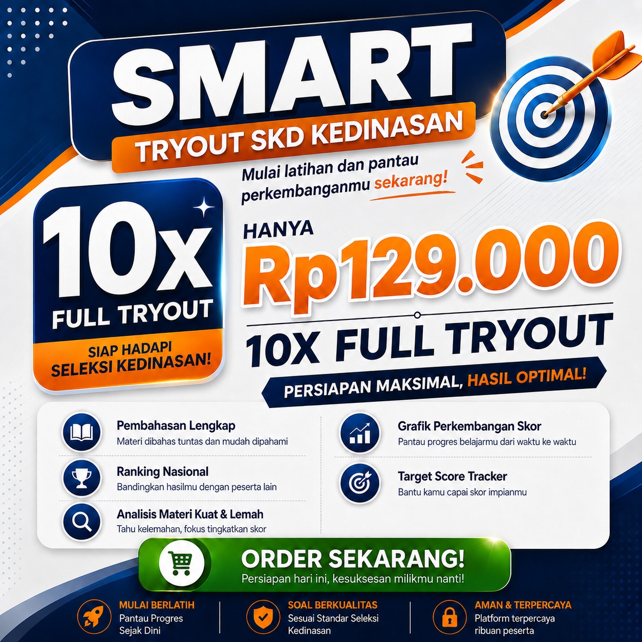 Tryout 10x Kedinasan